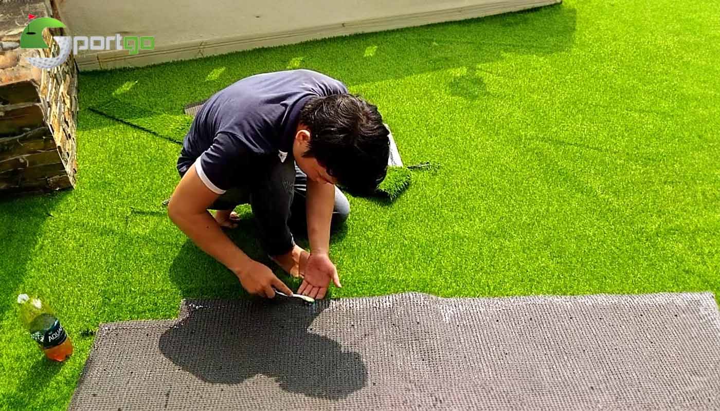 Lắp đặt thảm cỏ nhân tạo