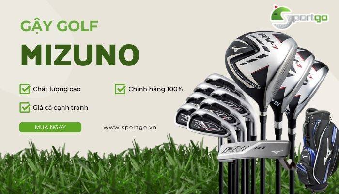 Mua gậy golf Mizuno chính hãng tại Sportgo